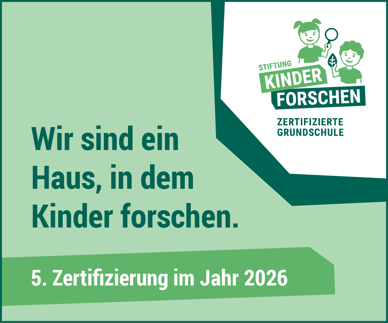 Auszeichnung für kontinuierliches Engagement in der MINT-Bildung für nachhaltige Entwicklung